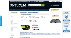 Desktop Screenshot of pneucom.sk